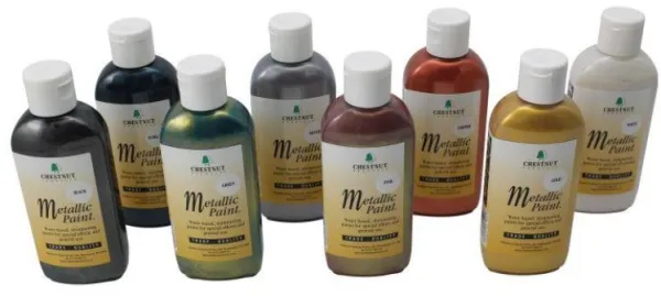 Chestnut Acrylfarbe Metallische Farben 100 ml - Rosa