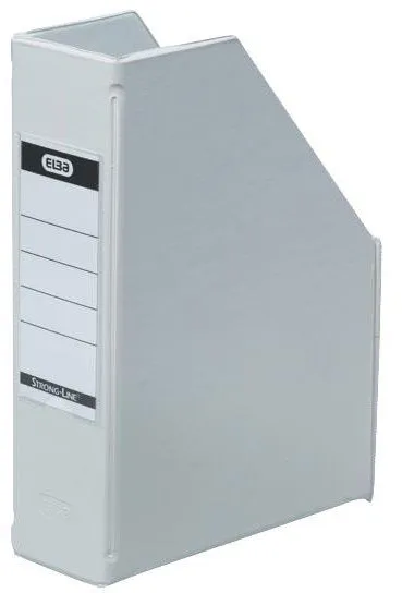 Elba Zeitschriftensammler im A5-Format mit 60 mm Rückenbreite in der Farbe Weiß