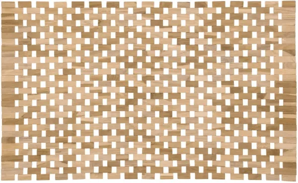 Azuray, Badematte, natur, H40x60x1 cm