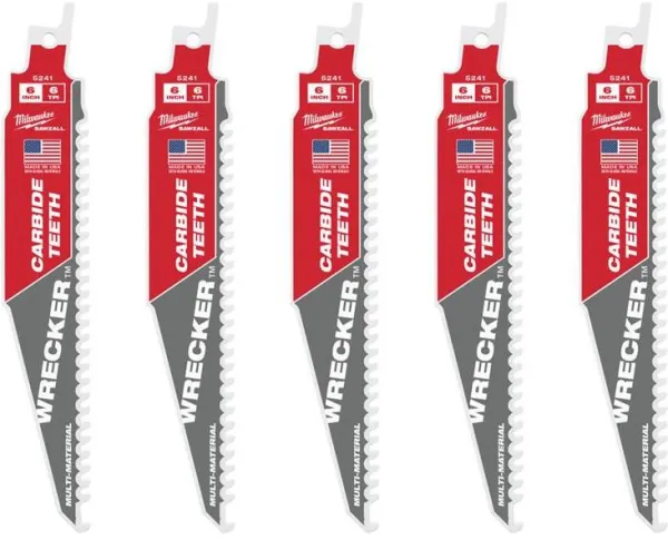 Milwaukee Sägeblatt TCT WRE 150/6T 5 Stk.