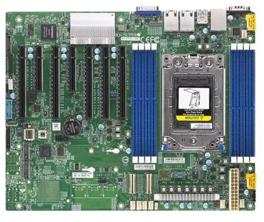 Supermicro H12SSL-NT Mainboard - AMD SP3 Socket - DDR4 RAM - ATX