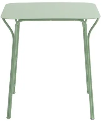 Kartell Hiray Quadratischer Gartentisch H72 Grün