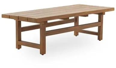 Sika-Design Julian Outdoor-Couchtisch 140x55 cm Teak