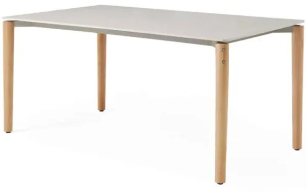 Vipp718 Esstisch Open-Air 157 cm Keramik/Eiche