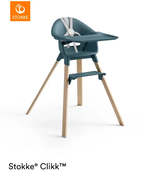 Clikk Hochstuhl - Fjord Blue