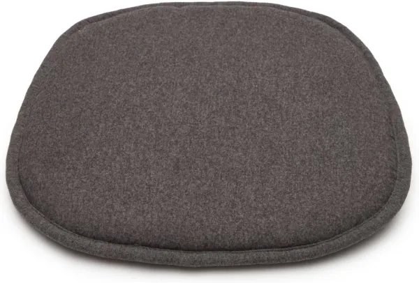 Romane, Sitzkissen für Esszimmerstuhl, grau, H43x43x3 cm