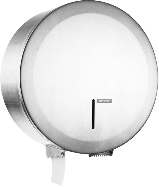 Katrin Gigant L Spender, für große Toilettenpapierrollen, gebürsteter Stahl