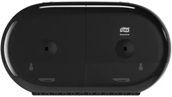 Tork SmartOne T9 Twin, Spender für Toilettenpapier, schwarz