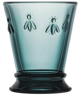 La Rochère Bee water glass Dark blue - 6 glasses
